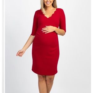 SOLD! Pink Blush Maternity Dress